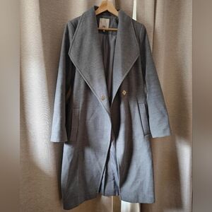 River Island Grey Long Coat (Autumn/Winter)